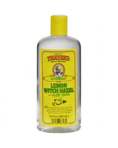 Thayers Witch Hazel with Aloe Vera Lemon - 12 fl oz