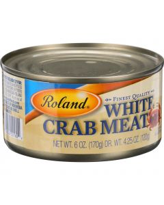 Roland Products Fish - Crabmeat - White - 6 oz