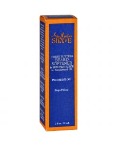SheaMoisture Pre-Shave Oil - Beard Softener and Skin Protector - Three Butters - Men - 2 oz