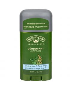 Nature's Gate Organics Deodorant Stick Lemongrass - 1.7 oz