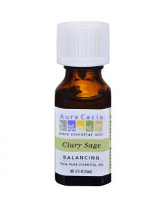 Aura Cacia Essential Oil Clary Sage - 0.5 fl oz