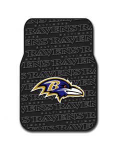 The Northwest Company Ravens  Car Floor Mat (Set of 2) - Ravens  Car Floor Mat (Set of 2)