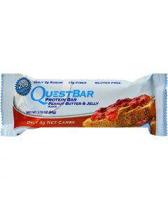 Quest Bar - Peanut Butter and Jelly - 2.12 oz - Case of 12