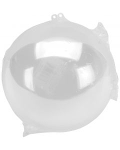Darice Plastic Hanging Ball Ornament 140mm-Clear