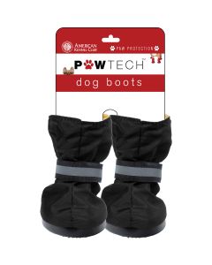 Bh Pet Gear Paw Tech Nylon Dog Boot Small 2"-Black