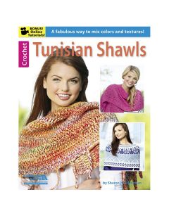 Leisure Arts-Tunisian Shawls