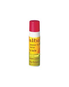 Alba Botanica Lip Balm - Passion Fruit - Case of 24 - .15 oz