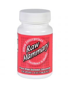 Ultra Glandulars Mammary - Raw - 60 Tablets