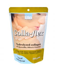 Bio Nutrition Colla-Flex Hydrolyzed Collagen Natural Vanilla - 240 g