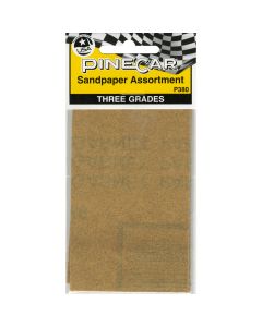 Woodland Scenics Pine Car Derby Sandpaper Assortment-