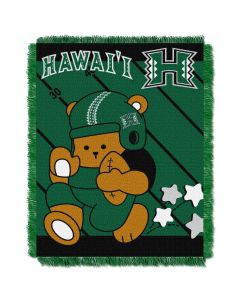 The Northwest Company Hawaii College Baby 36x46 Triple Woven Jacquard Throw - Fullback Series