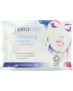 Natracare Make-Up Removal Wipes - Cleansing - 20 Count