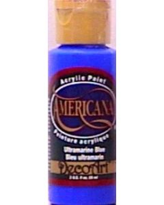 Deco Art Americana Acrylic Paint 2oz-Ultramarine Blue - Transparent