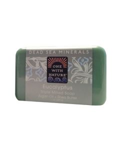 One With Nature Triple Milled Soap Bar - Eucalyptus - 7 oz