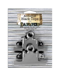 BCI Crafts Salvaged Antique Silver Clips 2/Pkg-