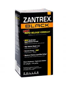 Zantrex Black - Rapid Release - 84 Softgels