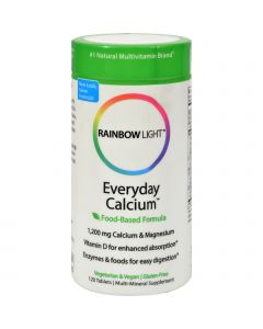 Rainbow Light Everyday Calcium - 120 Tablets