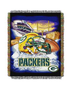 The Northwest Company Packers  "Home Field Advantage" 48x60 Tapestry Throw
