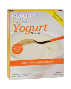 Yogourmet Freeze Dried Yogurt Starter and Creme Bulgare Starter - 1 oz