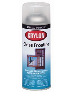 Krylon Glass Frosting Aerosol Spray 12oz-Clear