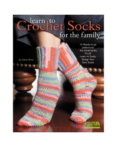Leisure Arts-Learn To Crochet Socks For The Family