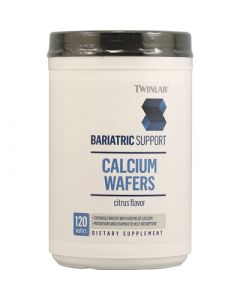 Twinlab Bariatric Support Calcium Wafers Citrus - 120 Wafers