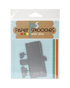 Paper Smooches Die-Wood Sign