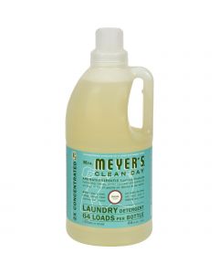 Mrs. Meyer's 2X Laundry Detergent - Basil - Case of 6 - 64 oz