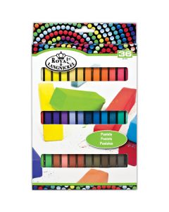 Royal Brush Half Size Pastels-36/Pkg