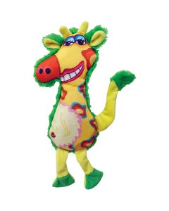 Scoochie Pet Products Plush Gina Giraffe Dog Toy 13"-