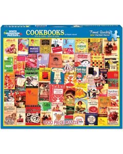 White Mountain Puzzles Jigsaw Puzzle 1000 Pieces 24"X30"-Cookbooks