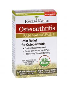 Forces of Nature Organic Osteo Arthritis Pain Control - 11 ml