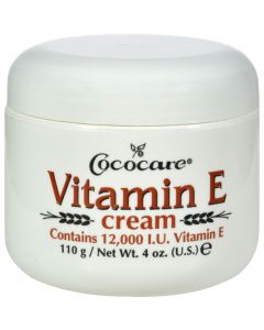Cococare Vitamin E Cream - 12000 IU - 4 oz