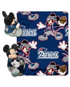 The Northwest Company Patriots 40"x50" Mickey Hugger w/ Fleece Throw (NFL) - Patriots 40"x50" Mickey Hugger w/ Fleece Throw (NFL)