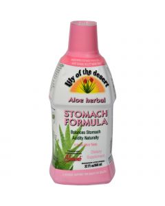 Lily of the Desert Aloe Herbal Stomach Formula Fresh Mint - 32 fl oz