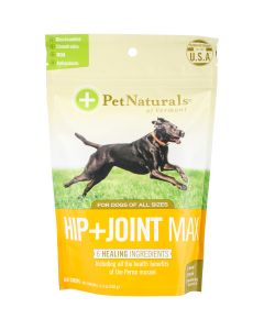 Pet Naturals of Vermont Hip + Joint Max Chews For Dogs 60/Pkg- - Hip + Joint Max Chews For Dogs 60/Pkg-