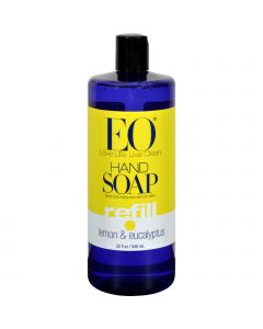 EO Products Liquid Hand Soap Lemon And Eucalyptus - 32 fl oz