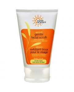 Earth Science Facial Scrub Apricot Gentle - 4 fl oz