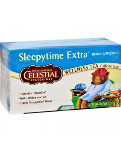 Celestial Seasonings Sleepytime Herbal Tea Caffeine Free - 20 Tea Bags - Case of 6