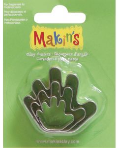 Makin's USA Makin's Clay Cutters 3/Pkg-Hand