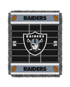 The Northwest Company Raiders  Baby 36x46 Triple Woven Jacquard Throw - Field Series