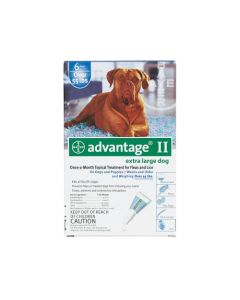 Advantage Flea Control for Dogs And Puppies Over 55 lbs 6 Month Supply