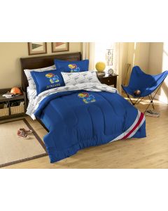 The Northwest Company Kansas Full Bed in a Bag Set (College) - Kansas Full Bed in a Bag Set (College)