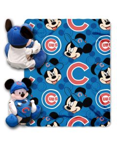 The Northwest Company Cubs  -Disney 40x50 Fleece Throw w/ 14" Plush Mickey Hugger