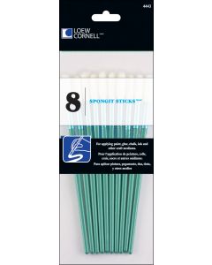 Loew-Cornell Spongit Sticks 8/Pkg-8.5"