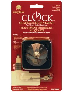 Walnut Hollow Quartz Clock Movement-For .375" Surfaces