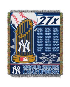 The Northwest Company Yankees CS  "Commemorative" 48x60 Tapestry Throw