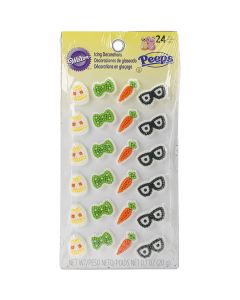 Wilton Mini Icing Decorations 24pc-Peeps