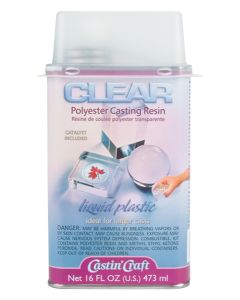 ENVIRONMENTAL Castin'Craft Clear Polyester Casting Resin 16oz-
