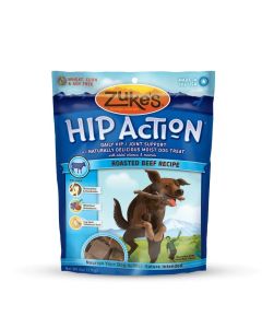 Zuke's Hip Action Treats with Glucosamine Roasted Beef 6 oz.